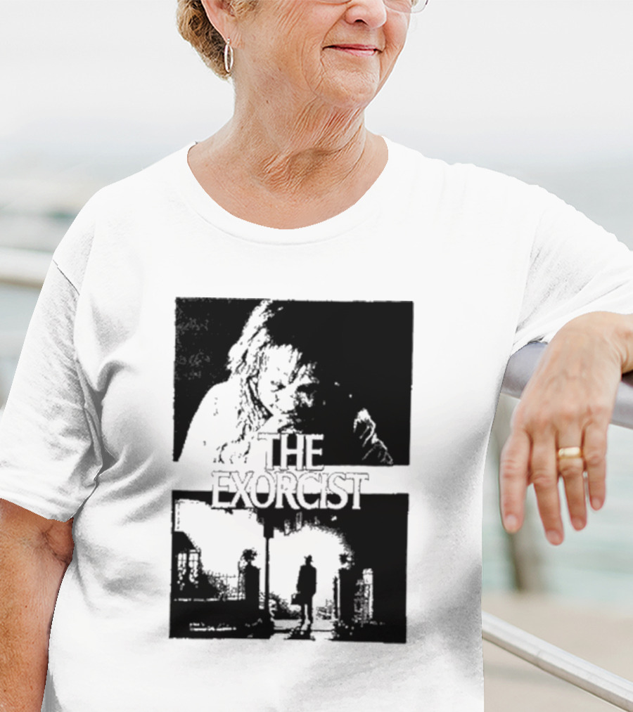 San Antonio Sharpist Horror Crossover The Exorcist T-Shirt