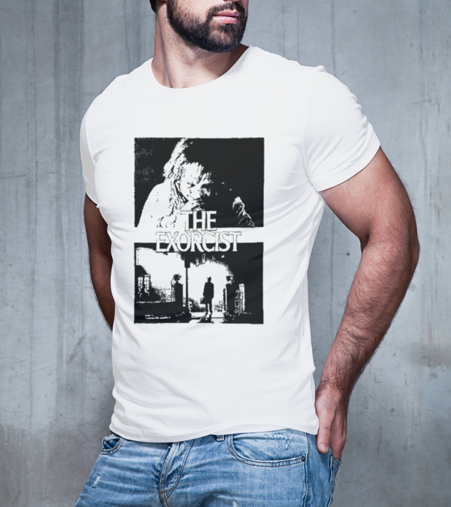 San Antonio Sharpist Horror Crossover The Exorcist T-Shirt