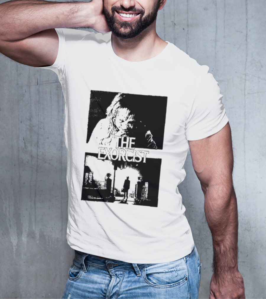 San Antonio Sharpist Horror Crossover The Exorcist T-Shirt