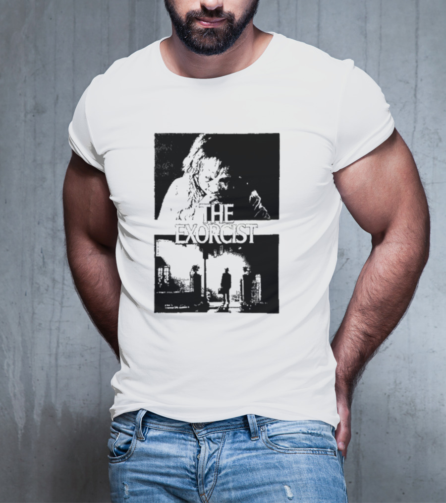 San Antonio Sharpist Horror Crossover The Exorcist T-Shirt