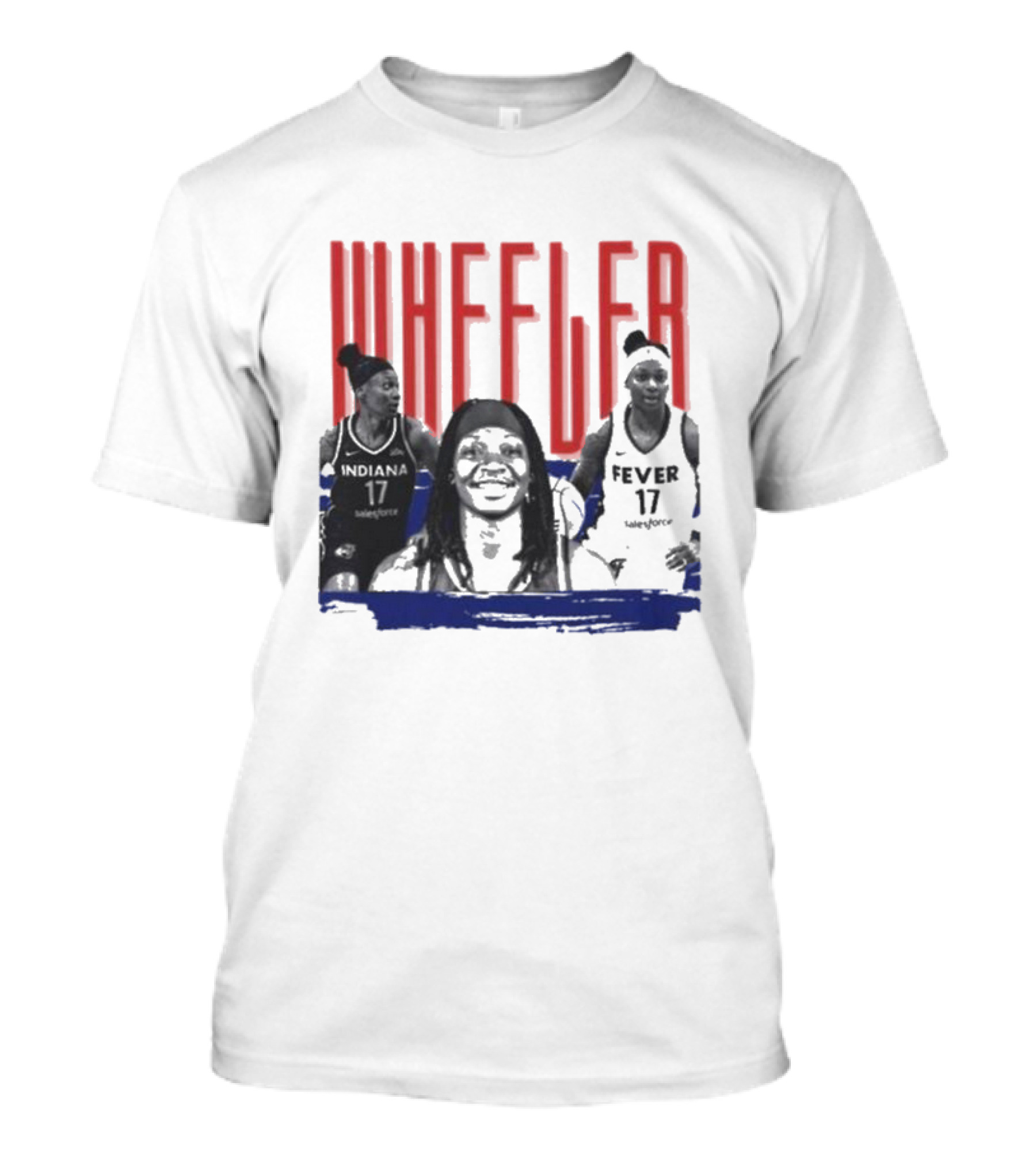Wheeler Indiana Fever 17 Salesforce T-Shirt