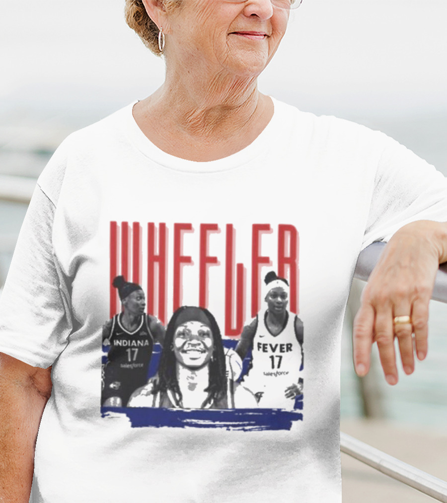 Wheeler Indiana Fever 17 Salesforce T-Shirt