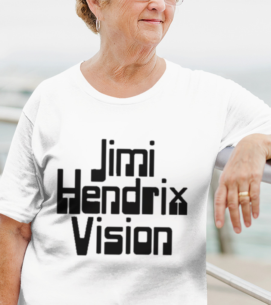 Jimi Hendrix Vision Ringer Retro Psychedelic T-Shirt