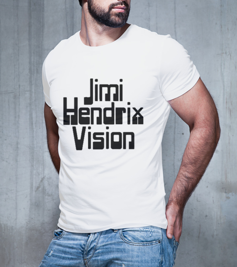 Jimi Hendrix Vision Ringer Retro Psychedelic T-Shirt