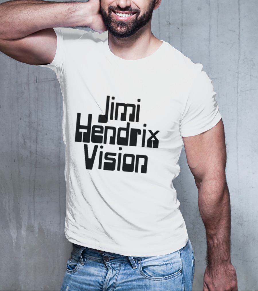 Jimi Hendrix Vision Ringer Retro Psychedelic T-Shirt