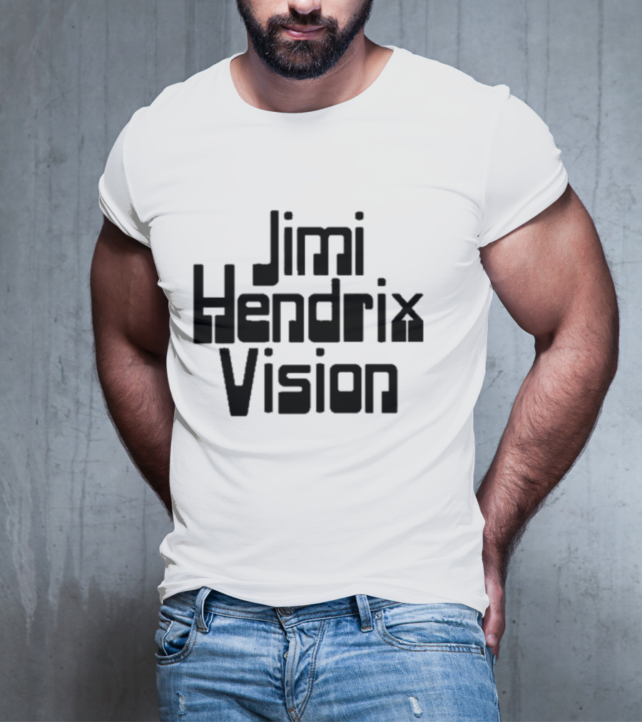 Jimi Hendrix Vision Ringer Retro Psychedelic T-Shirt
