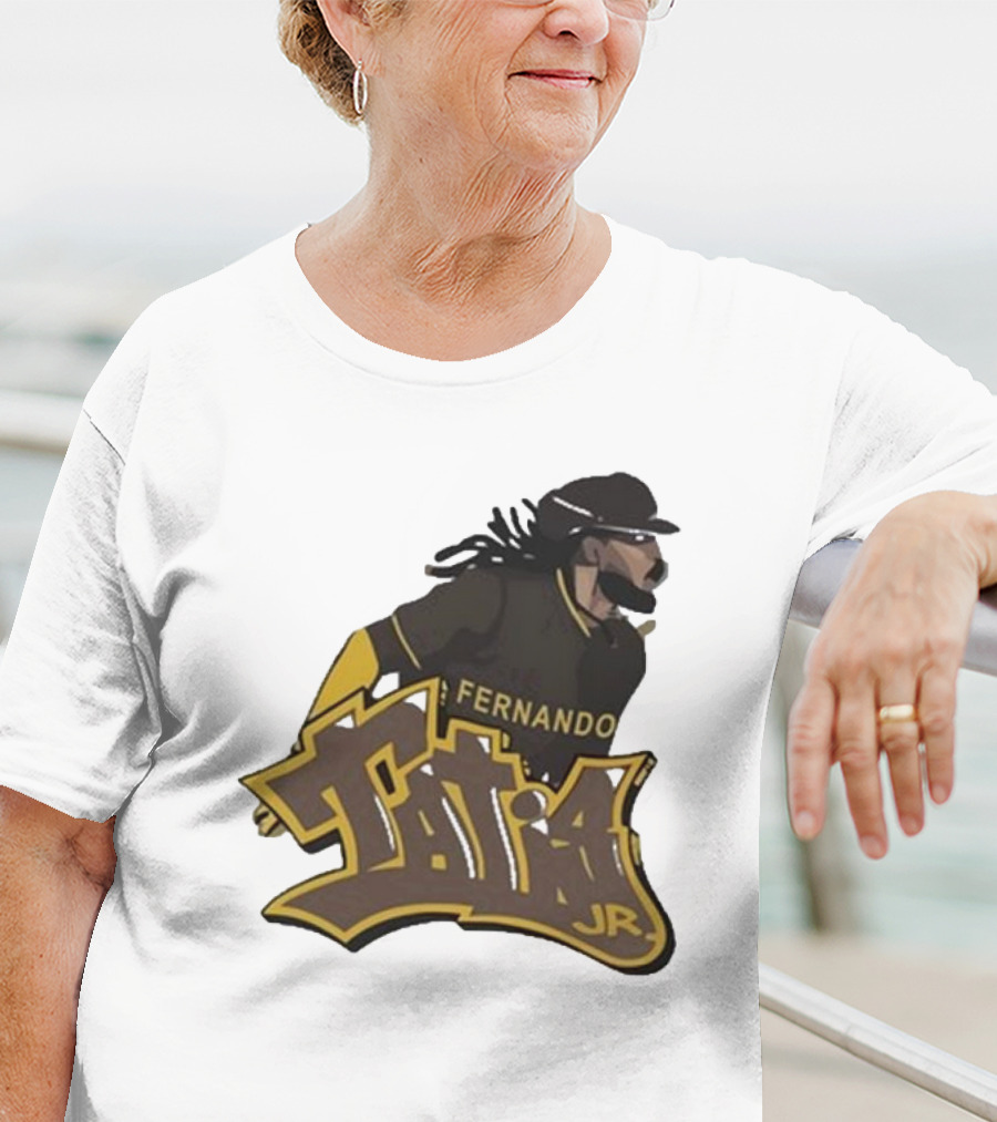 San Diego Padres Fernando Tatis Jr Player Graffiti T-Shirt