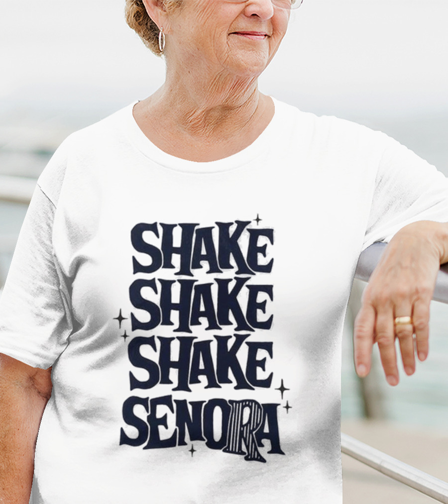 Shake Shake Shake Senora Beetlejuice Inspired Dance Party T-Shirt