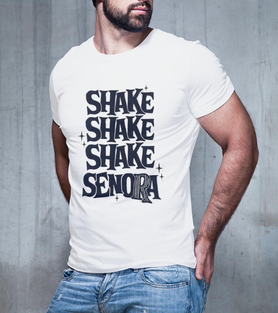Shake Shake Shake Senora Beetlejuice Inspired Dance Party T-Shirt