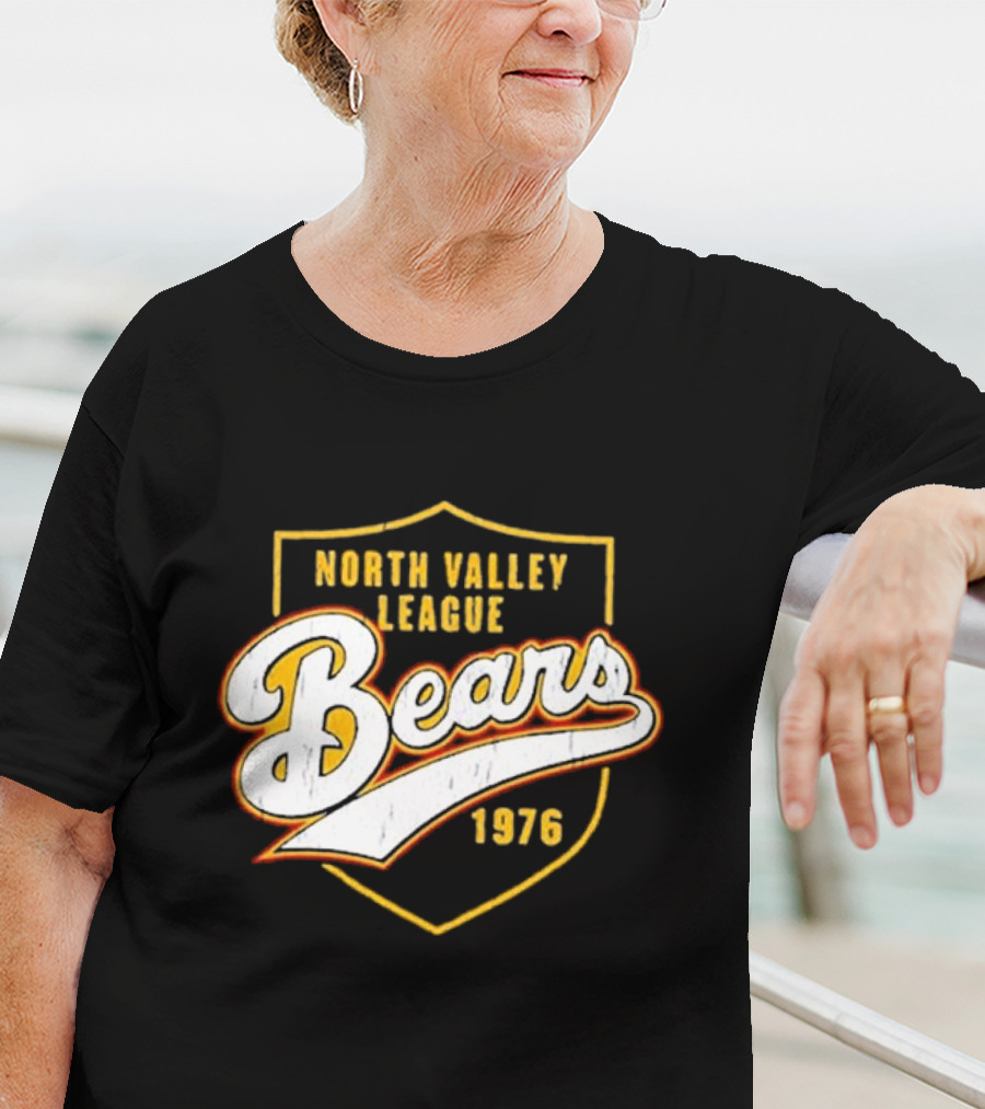 North Valley League Bears 1976 T-Shirt