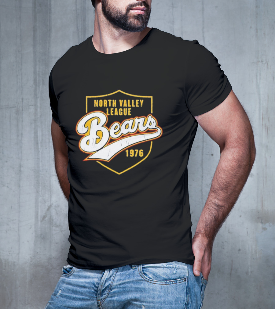 North Valley League Bears 1976 T-Shirt