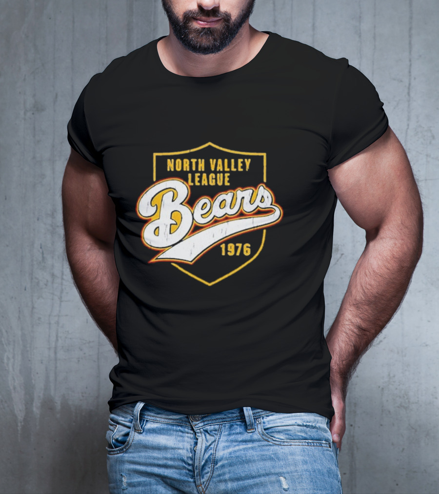 North Valley League Bears 1976 T-Shirt