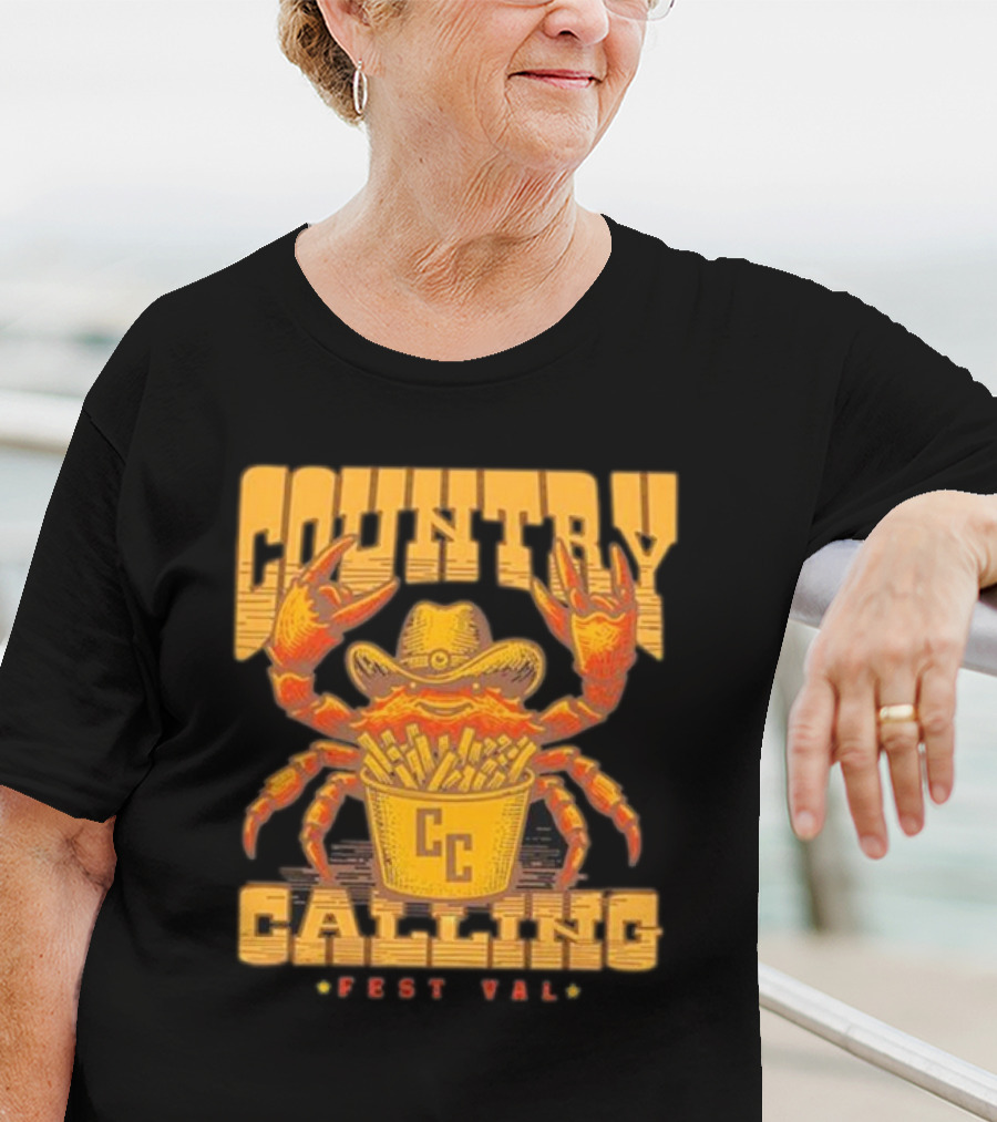 COUNTRY CALLING CRAB FESTIVAL CC LINEUP T-Shirt