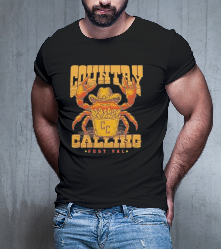 COUNTRY CALLING CRAB FESTIVAL CC LINEUP T-Shirt