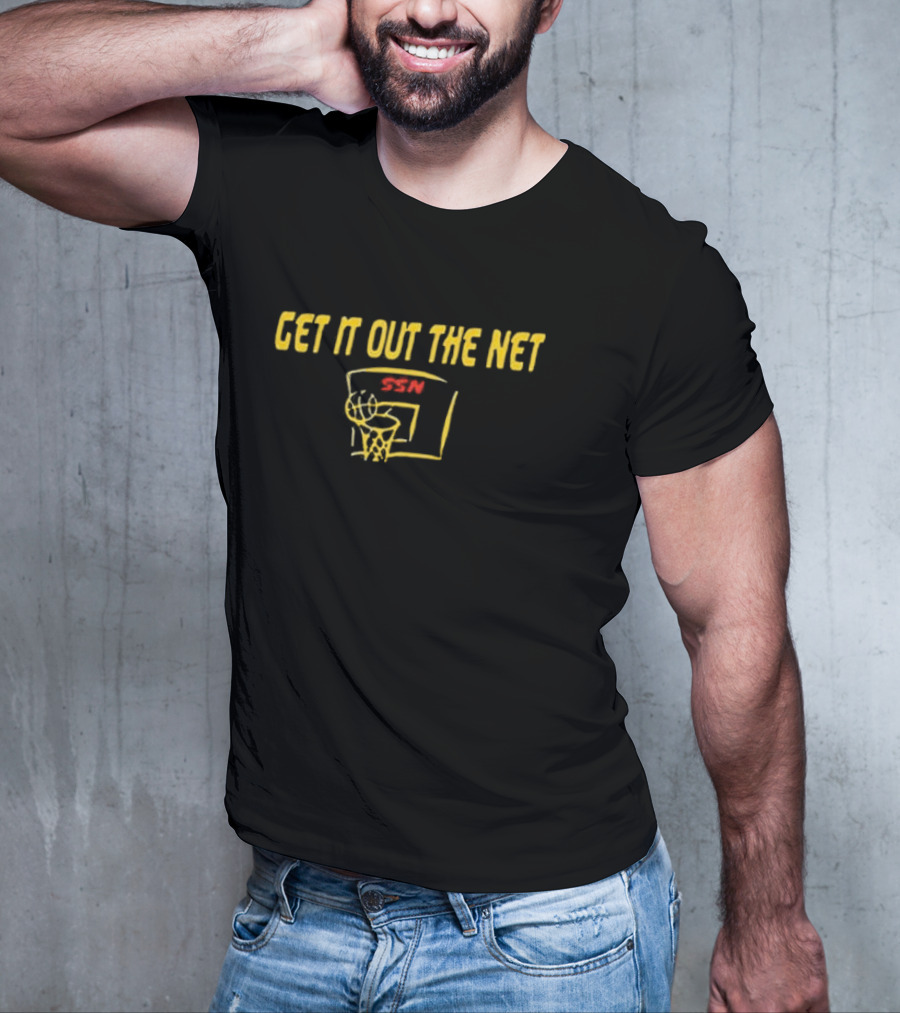 Get It Out The Net SSN Jay-O Basketball Hoop T-Shirt