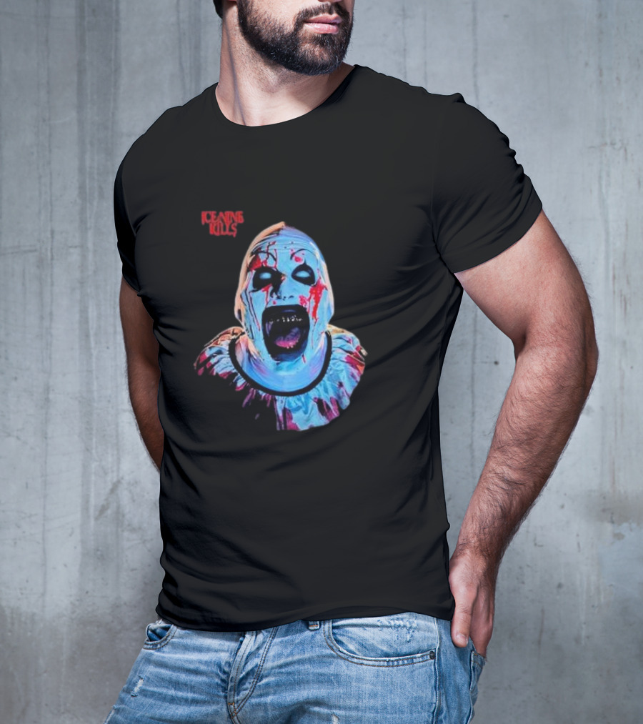 Ice Nine Kills Band Vintage Mask Horror Clown T-Shirt