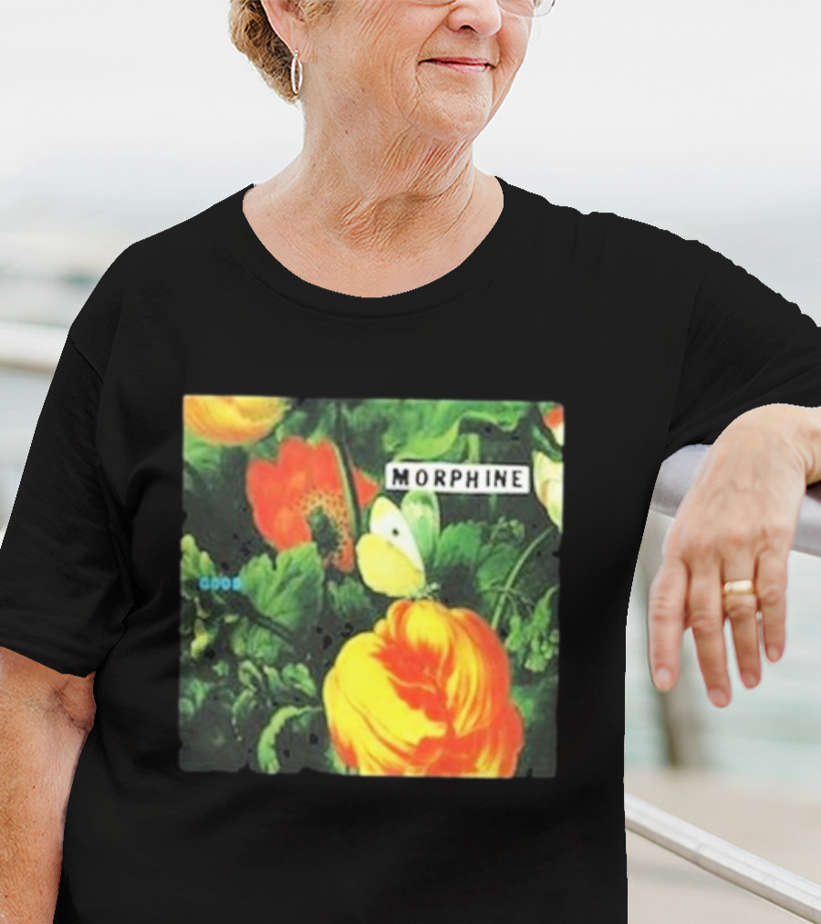 Morphine Good Floral Butterfly Garden T-Shirt