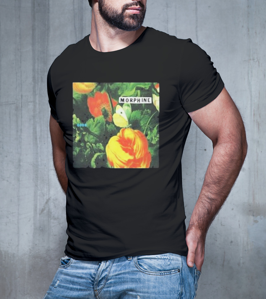 Morphine Good Floral Butterfly Garden T-Shirt