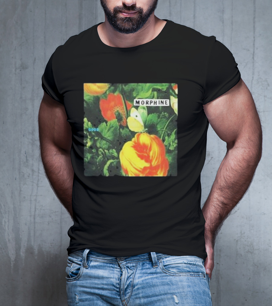 Morphine Good Floral Butterfly Garden T-Shirt