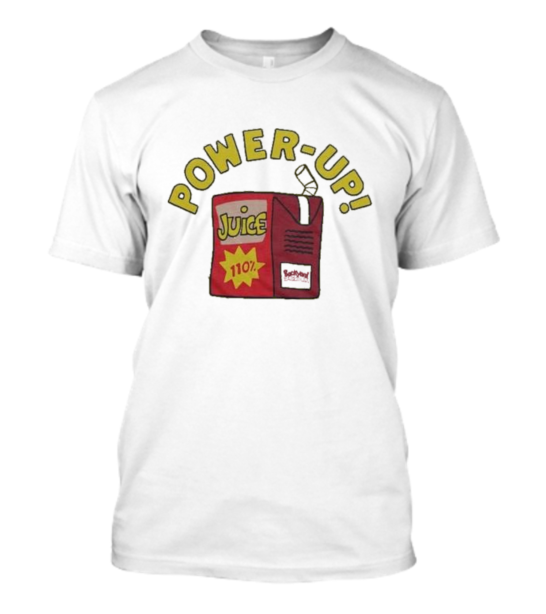 Backyard Baseball Juice Box Power-Up 110% T-Shirt