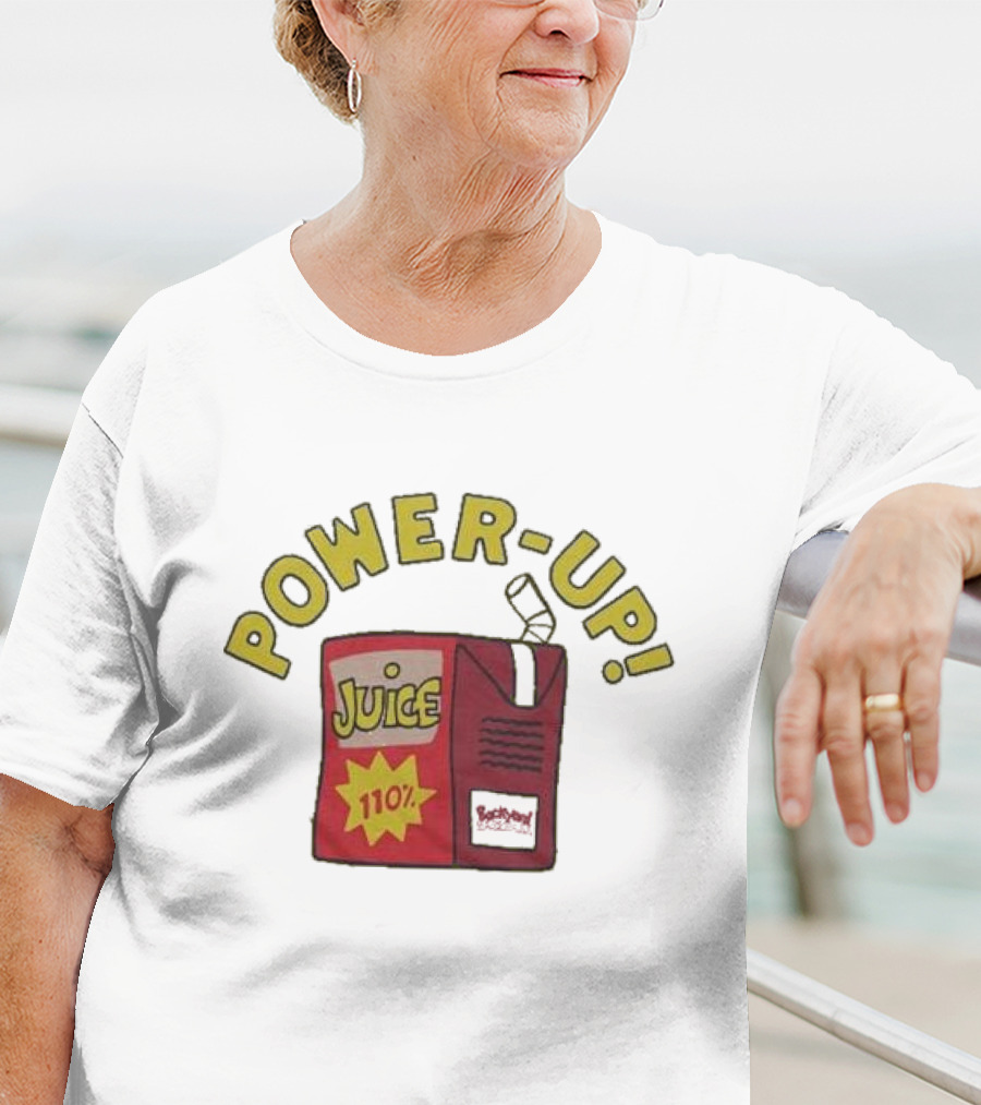 Backyard Baseball Juice Box Power-Up 110% T-Shirt