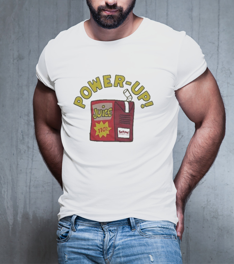 Backyard Baseball Juice Box Power-Up 110% T-Shirt