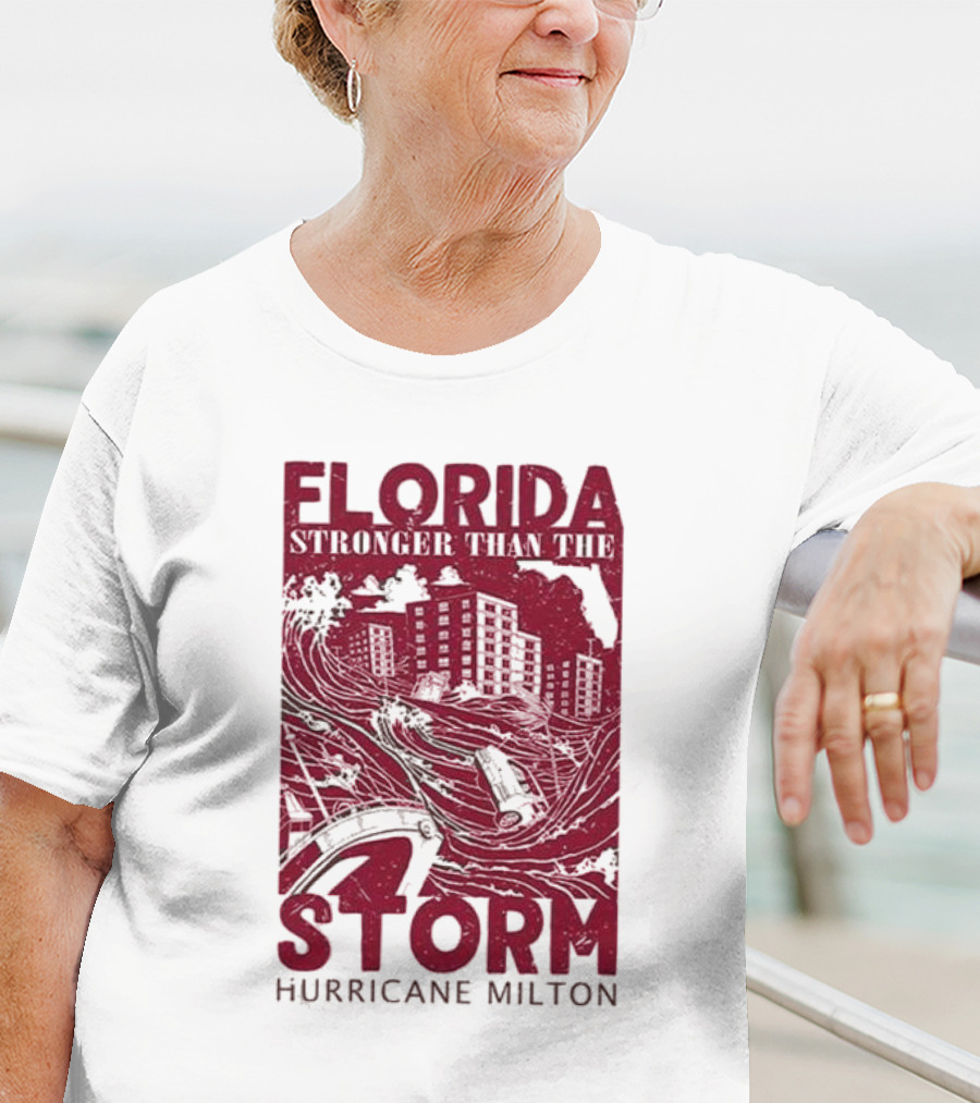 Florida Stronger Than The Storm Hurricane Milton T-Shirt