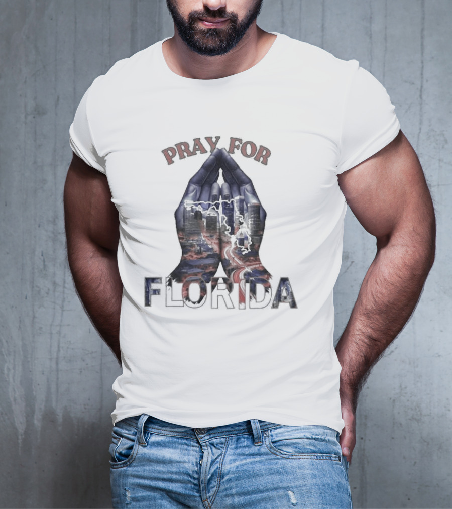 Pray For Florida Hurricane Milton T-Shirt