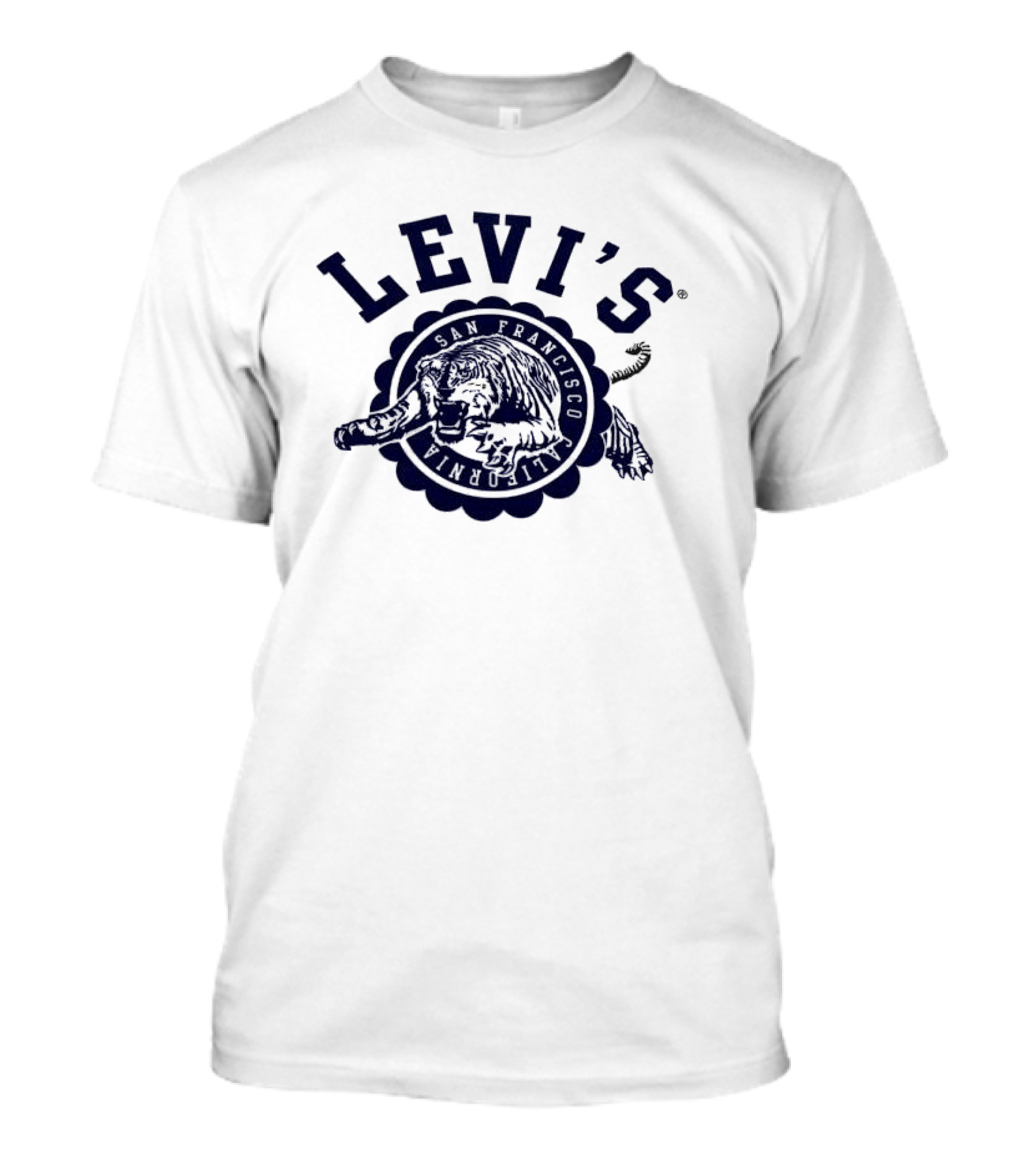 LEVI'S San Francisco California Tiger Badge T-Shirt
