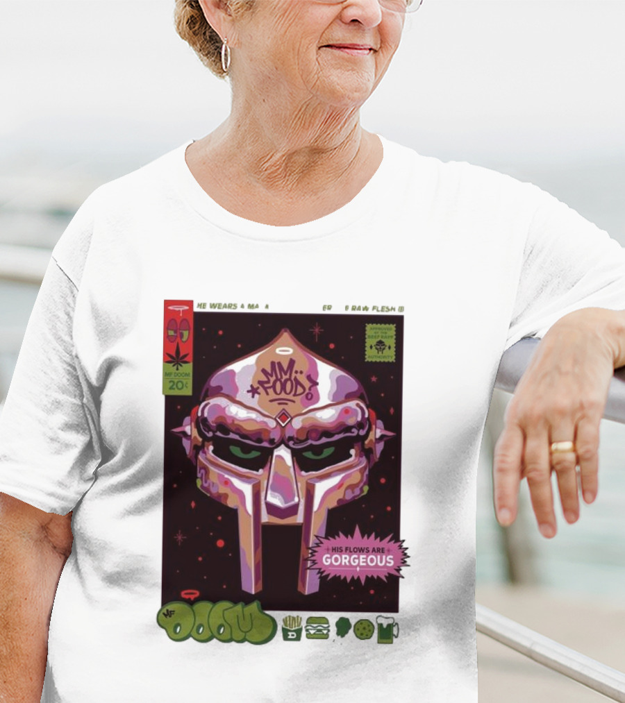 Mm..Food MF Doom Mask His Flows Are Gorgeous T-Shirt