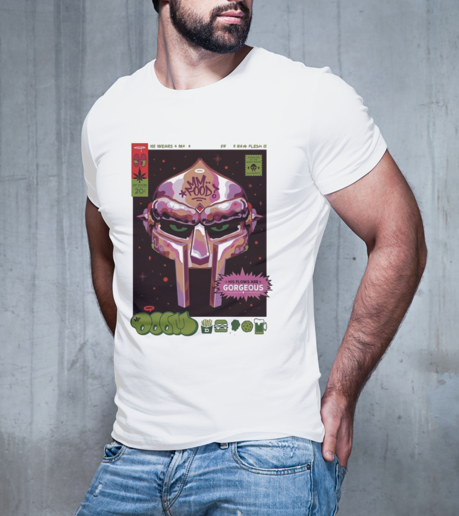 Mm..Food MF Doom Mask His Flows Are Gorgeous T-Shirt