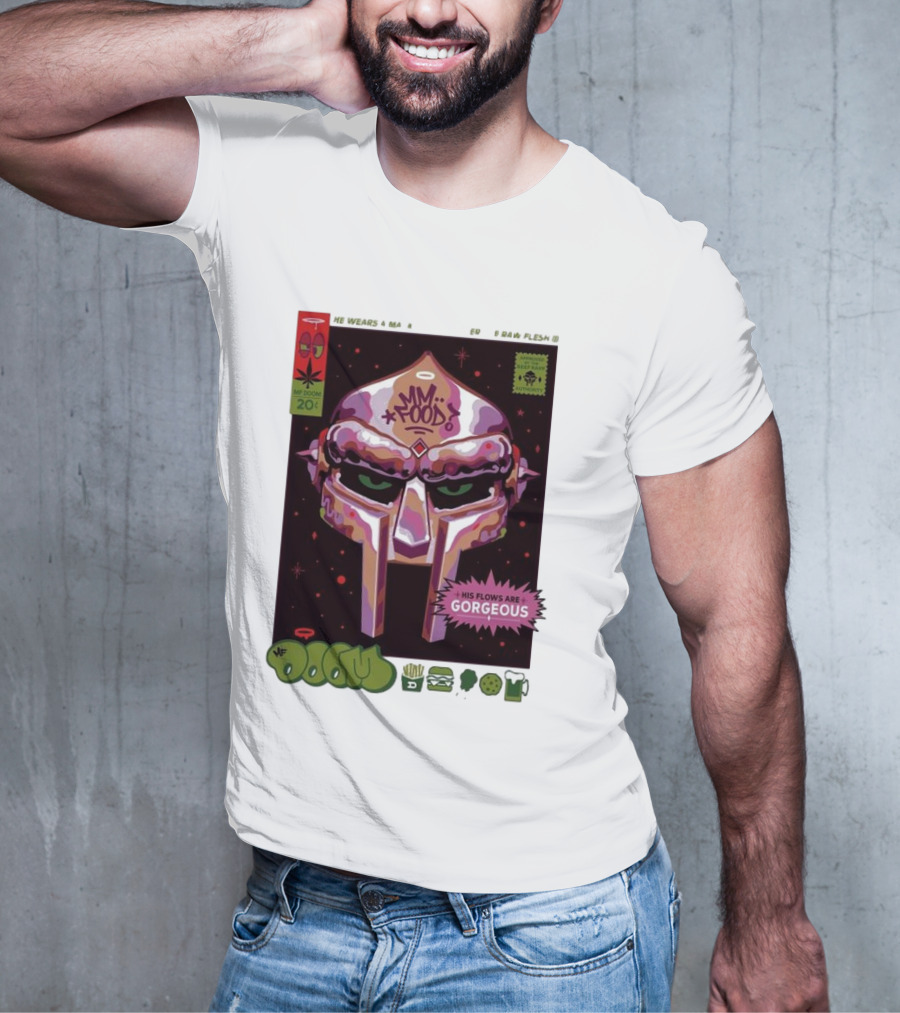Mm..Food MF Doom Mask His Flows Are Gorgeous T-Shirt