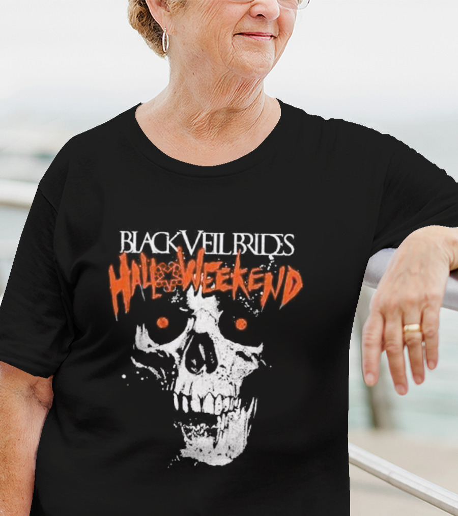 Black Veil Brides Halloweekend Skull T-Shirt