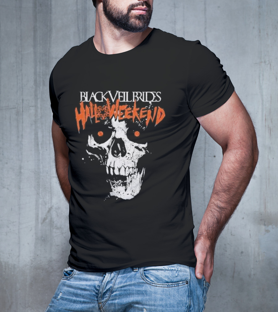 Black Veil Brides Halloweekend Skull T-Shirt