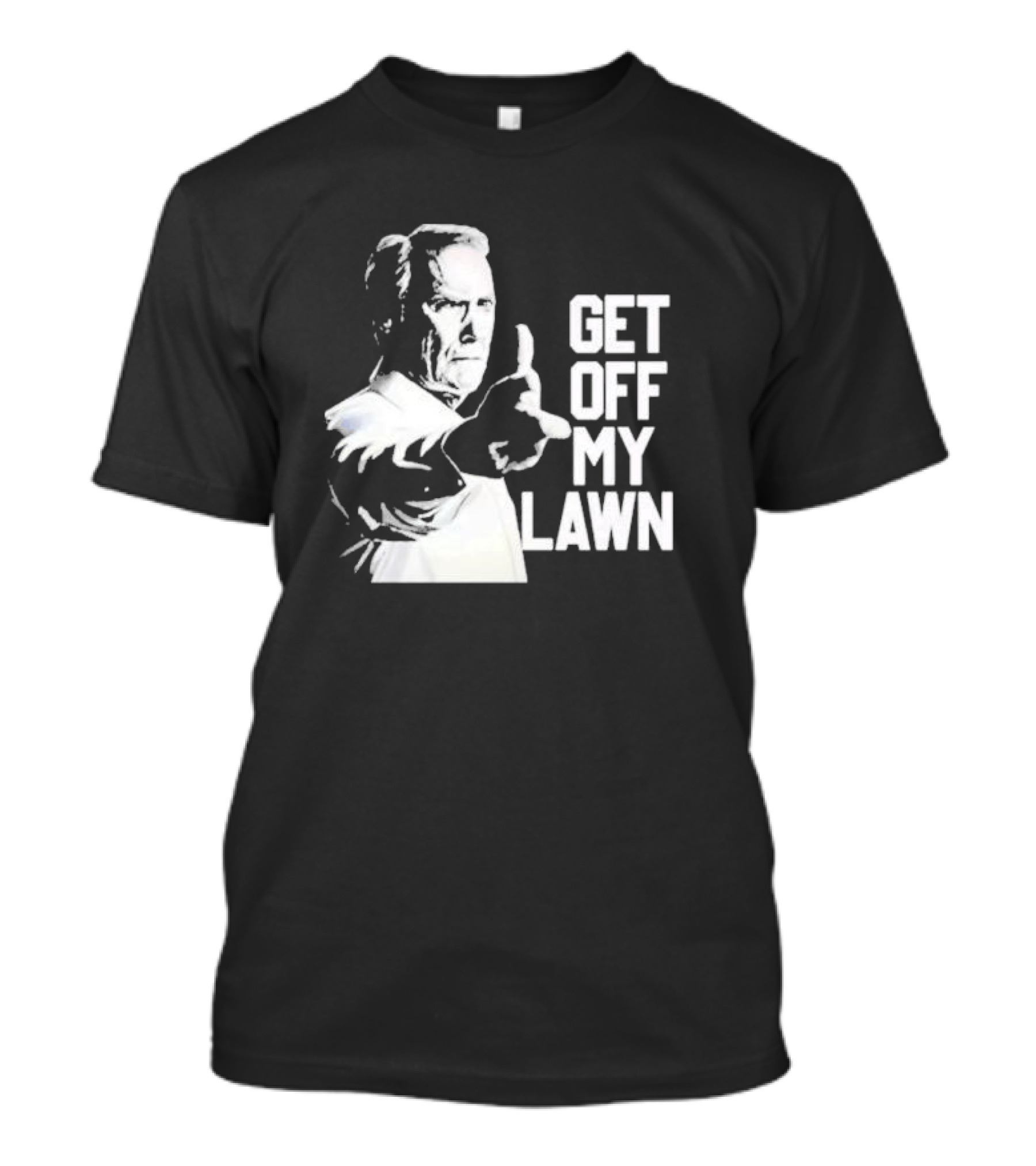 Clint Eastwood Get Off My Lawn Iconic TV Scene T-Shirt
