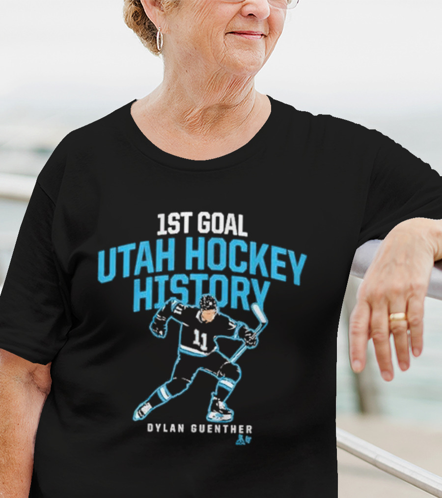 1st Goal Utah Hockey History Dylan Guenther Number 11 T-Shirt