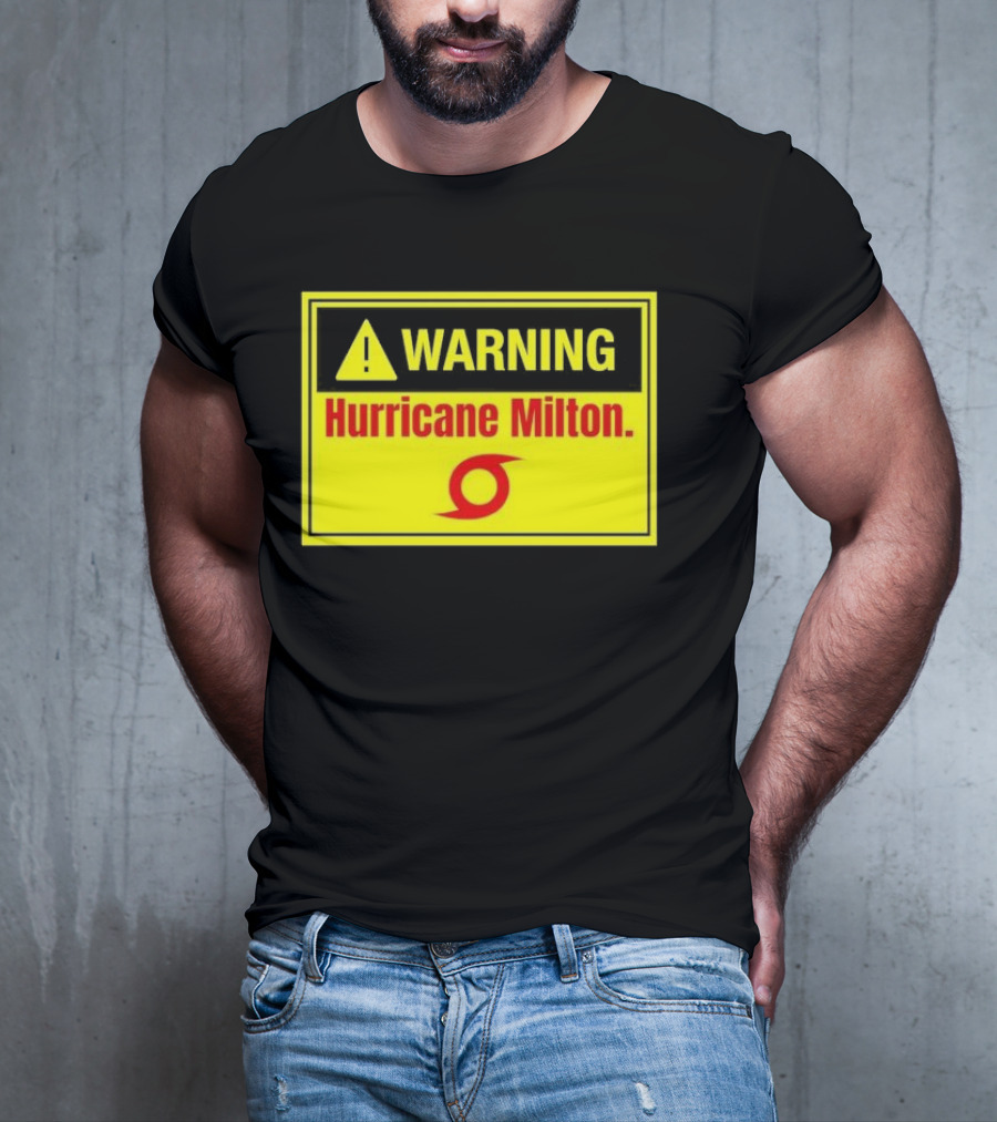 WARNING Hurricane Milton T-Shirt