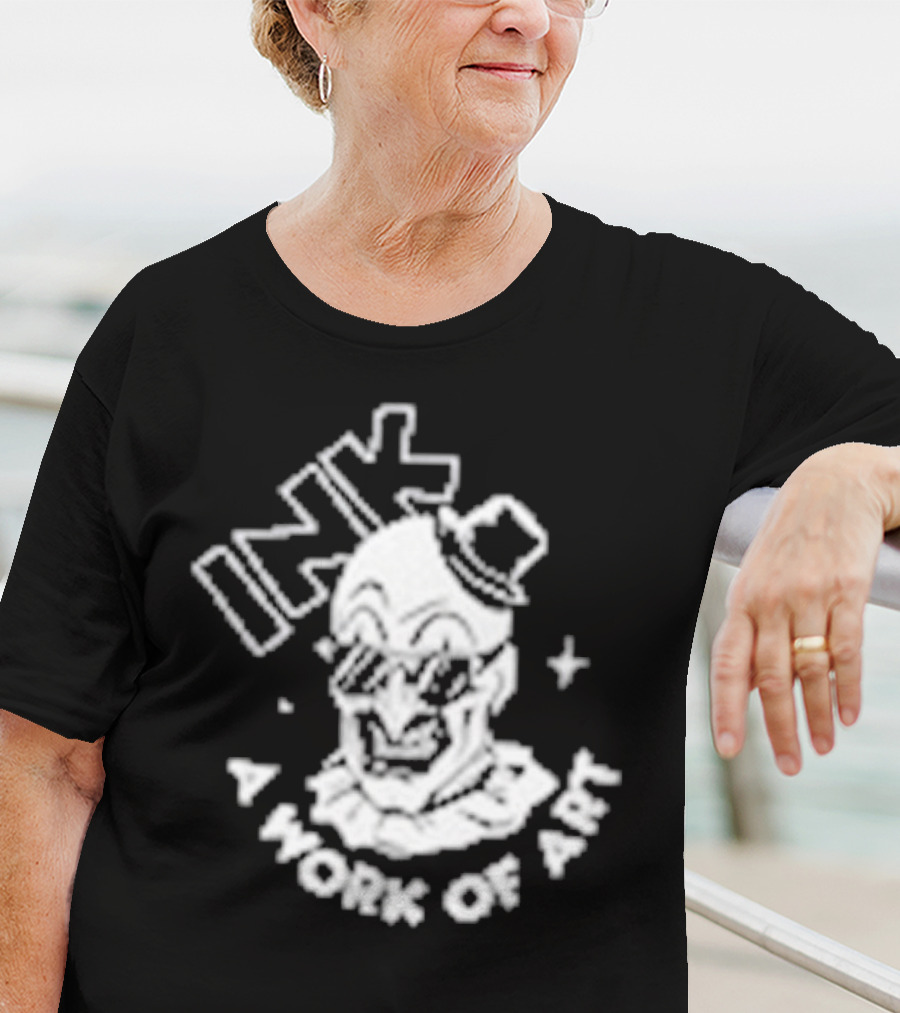 Ice Nine Kills Terrifier Hack ‘n’ Slash Pocket Ink A Work Of T-Shirt