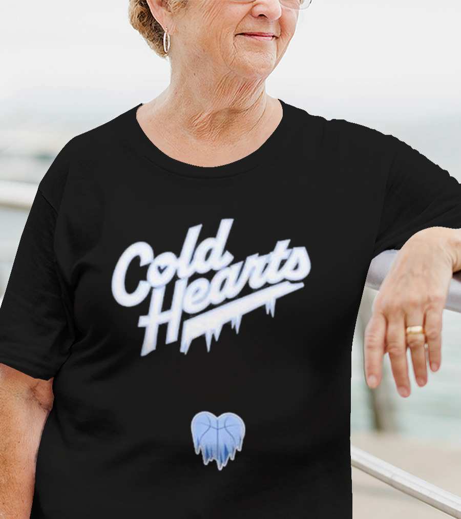 Cold Hearts Script Ice Drip T-Shirt