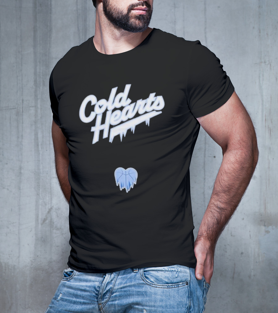 Cold Hearts Script Ice Drip T-Shirt