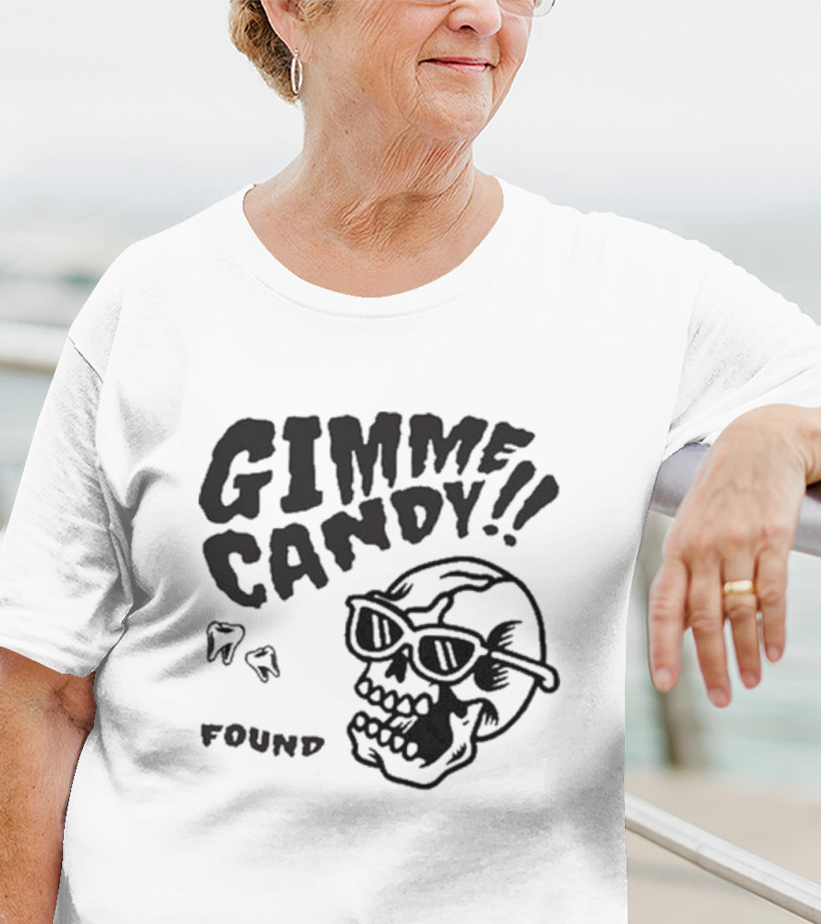 New Found Glory Gimme Candy Skull Found T-Shirt
