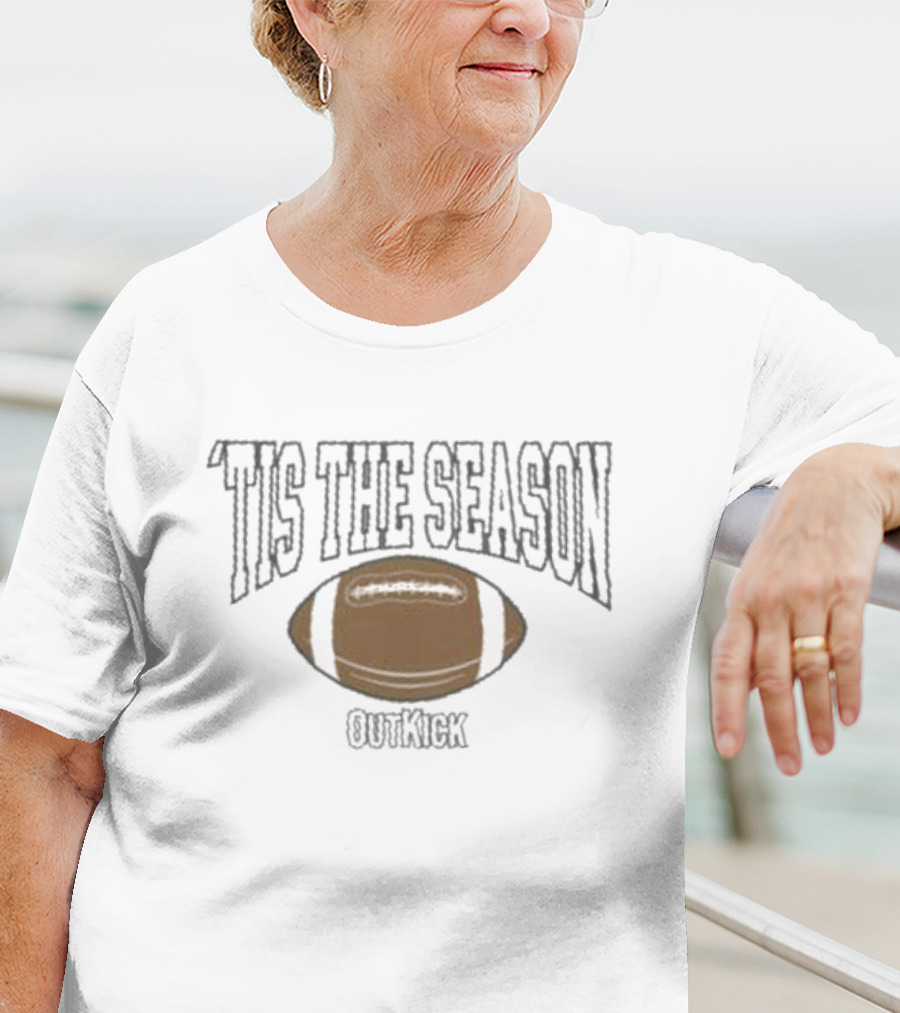 'Tis The Season Football OutKick T-Shirt