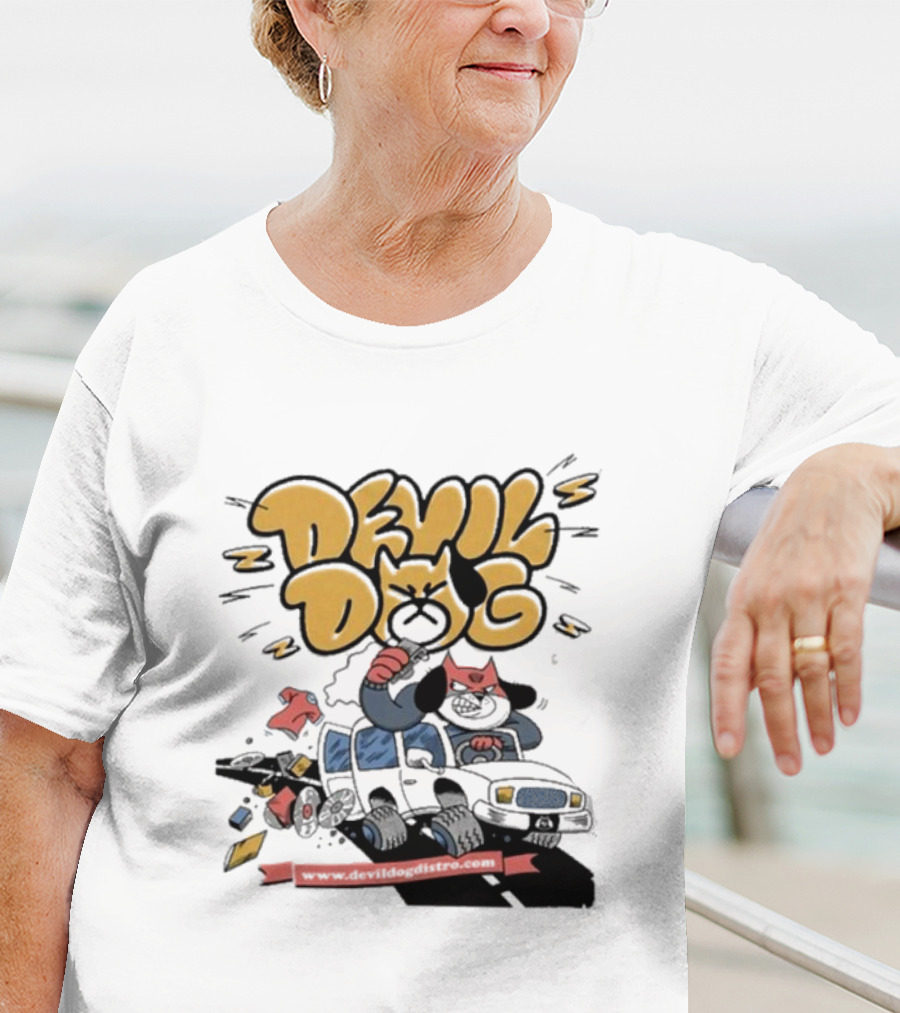 Devil Dog Www.devildogdistro.com T-Shirt