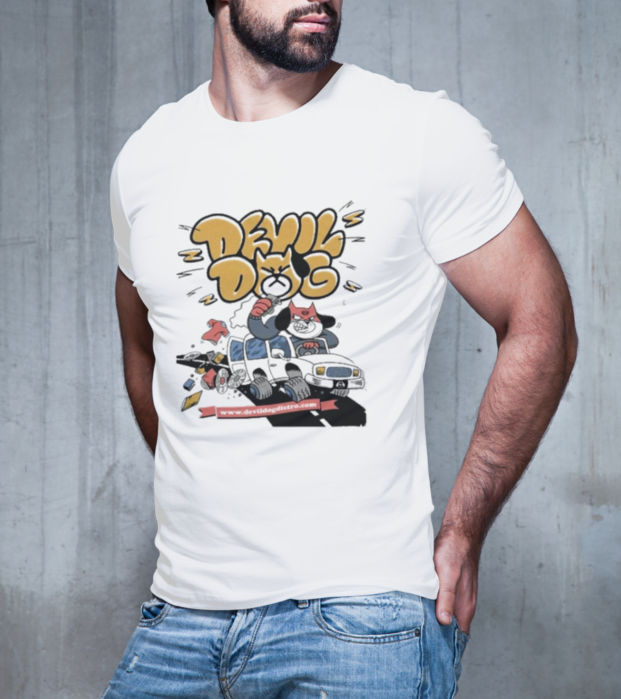 Devil Dog Www.devildogdistro.com T-Shirt
