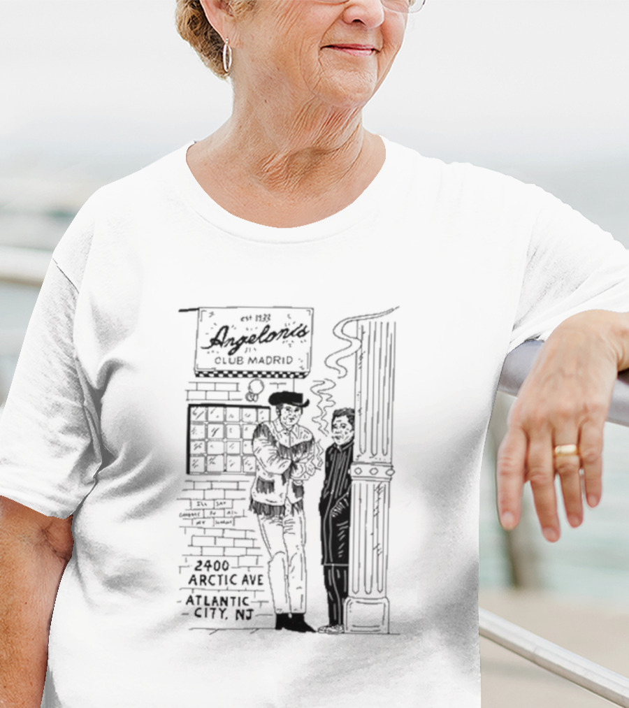 Heavyslime Angelonis Club Madrid Atlantic City 2400 Arctic Ave T-Shirt