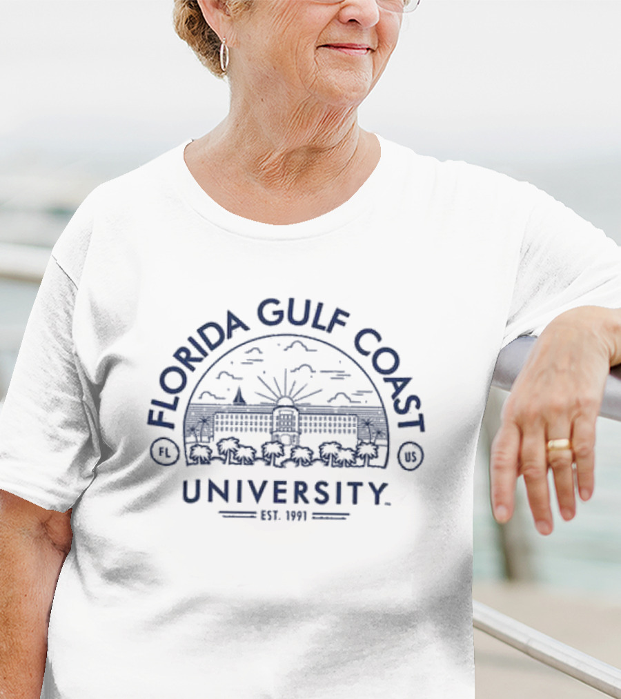 Florida Gulf Coast University Est. 1991 Uscape T-Shirt