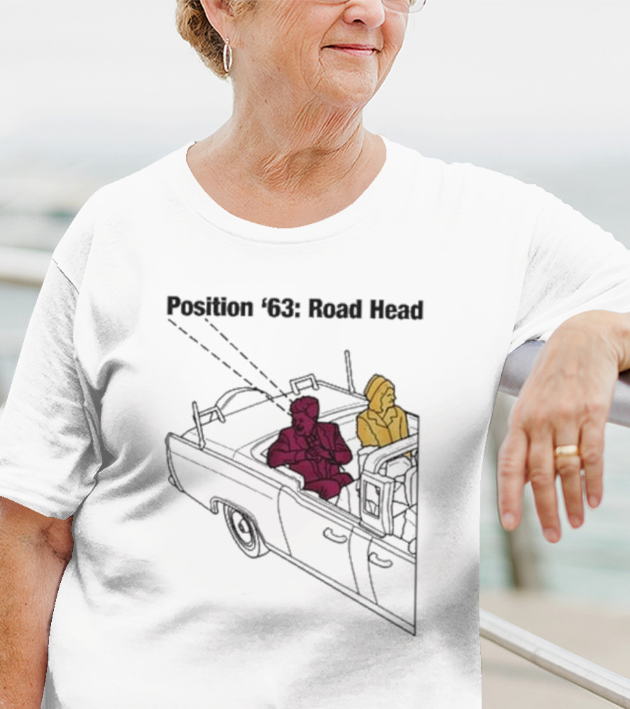Position '63 Road Head Convertible Scene T-Shirt