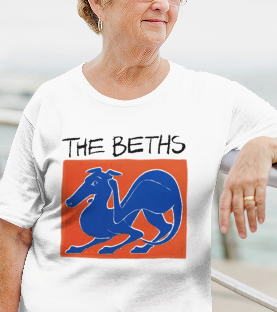 The Beths Blue Dog T-Shirt