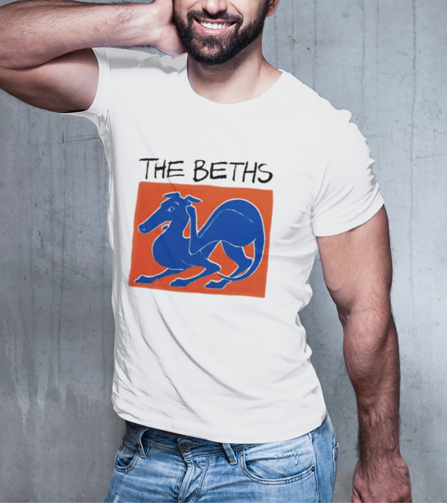 The Beths Blue Dog T-Shirt