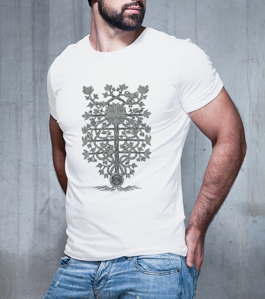 The Green Man Tree Design DLYNR T-Shirt